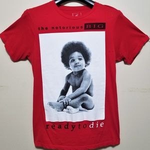 Vintage Biggie Smalls Ready To Die T. Size S.